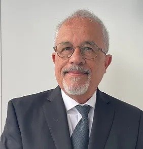 Smiling doctor in a white coat